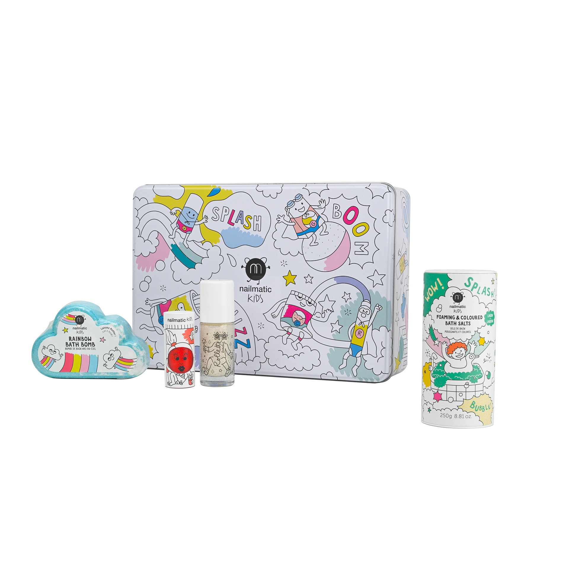 Coffret Cadeau Enfant magic box nuage Fond Blanc