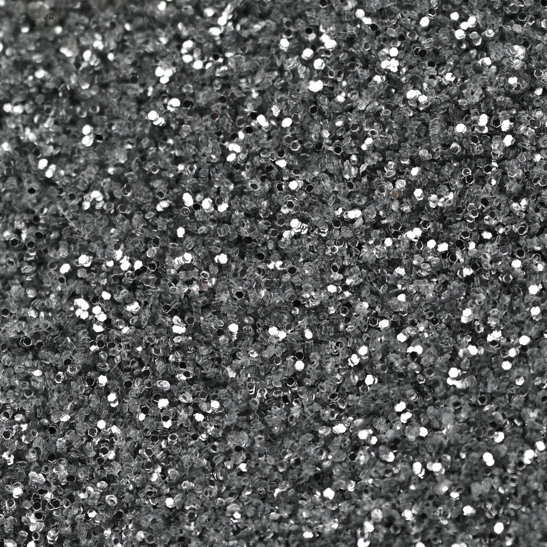 Shimmering Small Silver Glitters Color