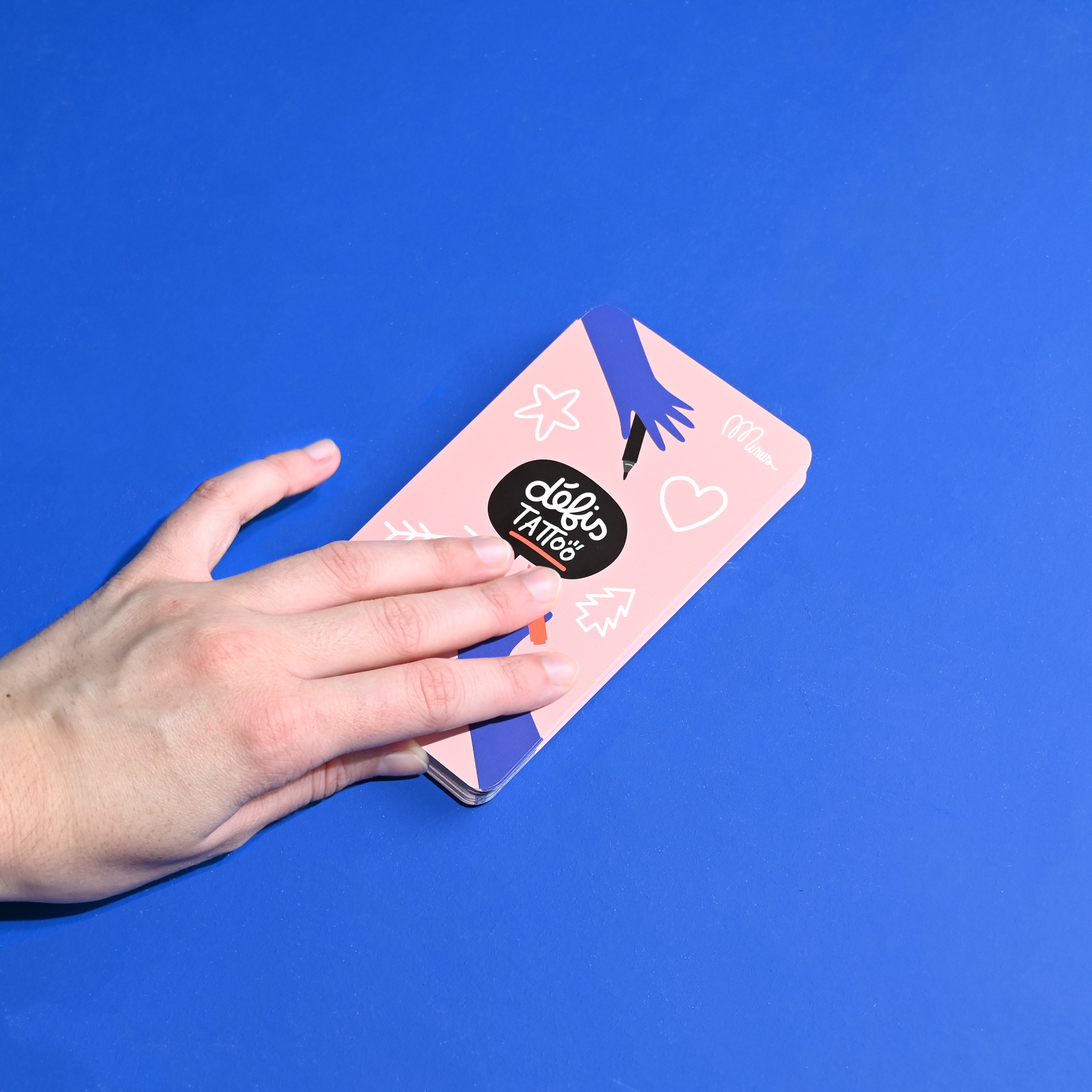 Tattoopen et Minus Feutre Tatouage Temporaire cartes défi 1