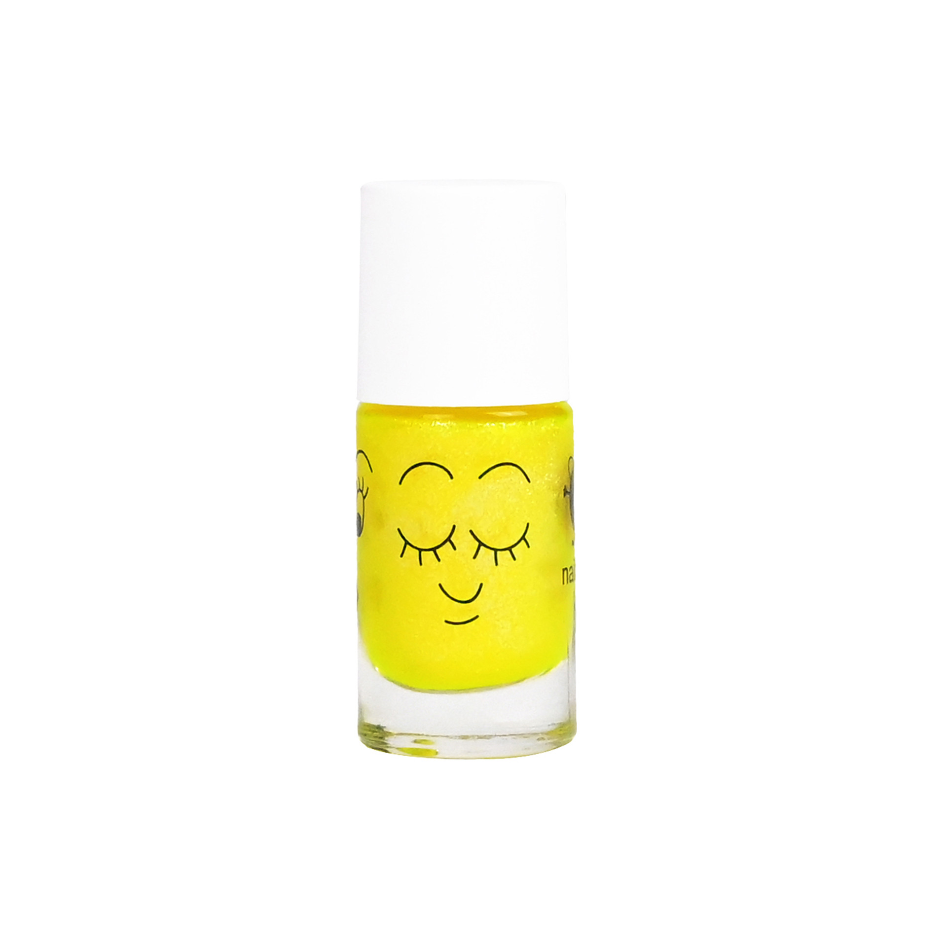 Vernis enfant jaune fluo pailleté Titi sans packaging