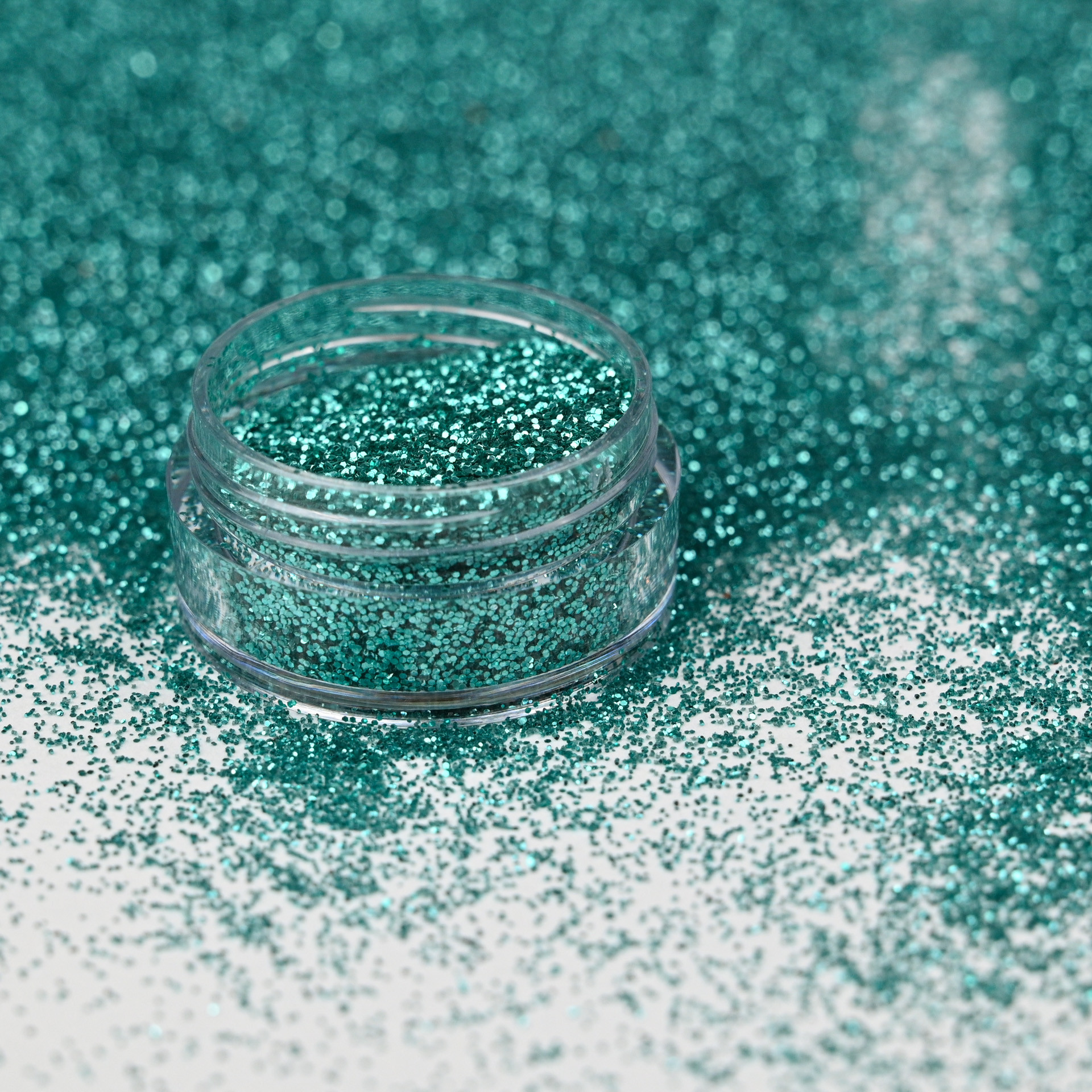 Petites paillettes turquoises biodégradables Pure Glitter