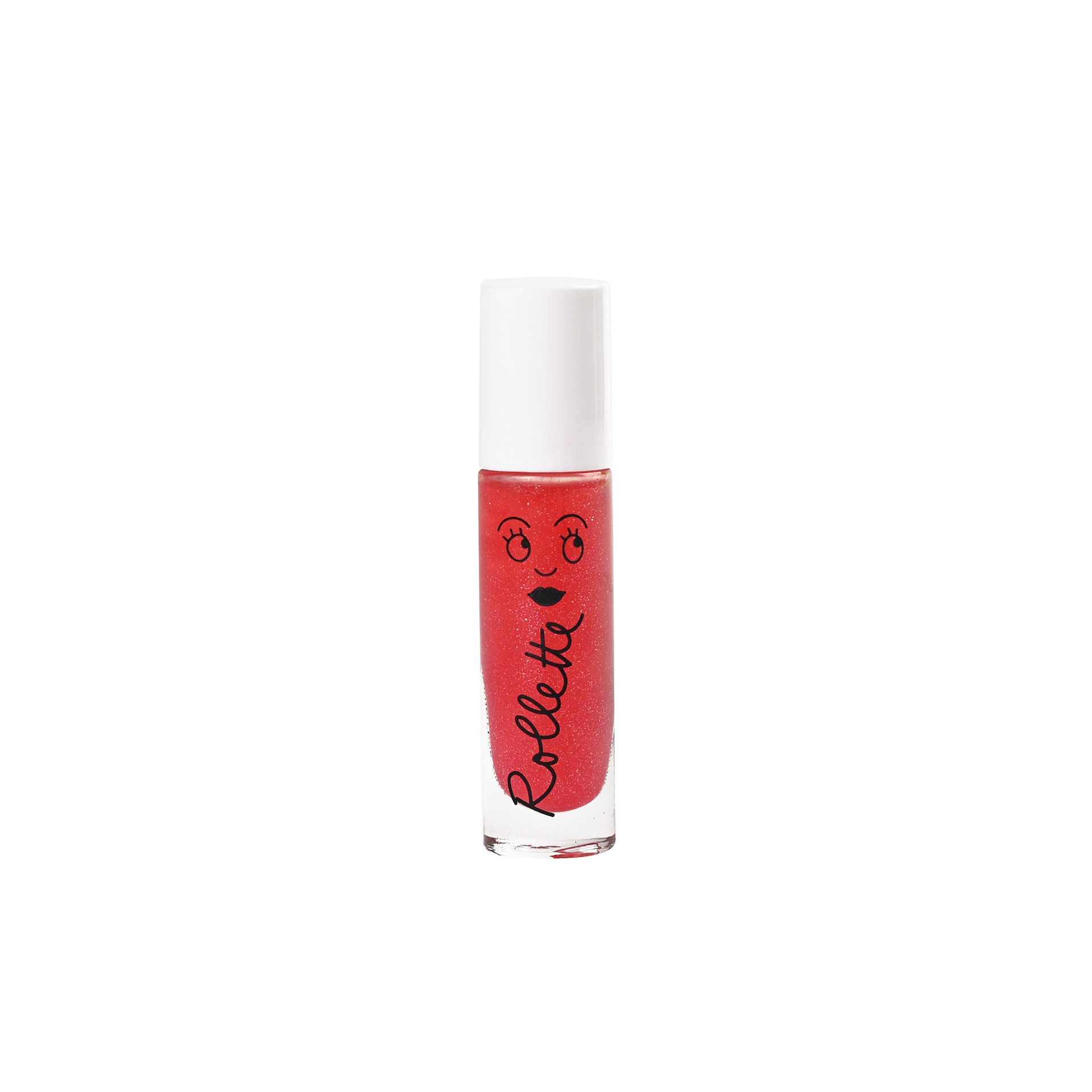 Brillant à lèvres Gloss Enfant Rollette nacré Fraise sans packaging