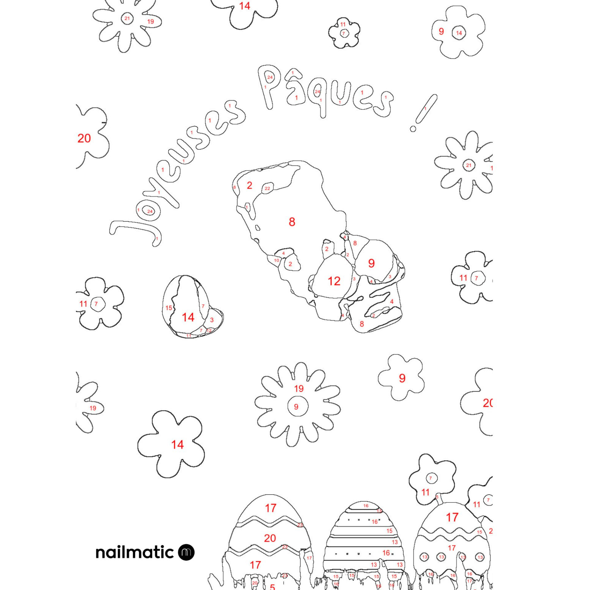 Easter Egg Coloring Page - Print for Free