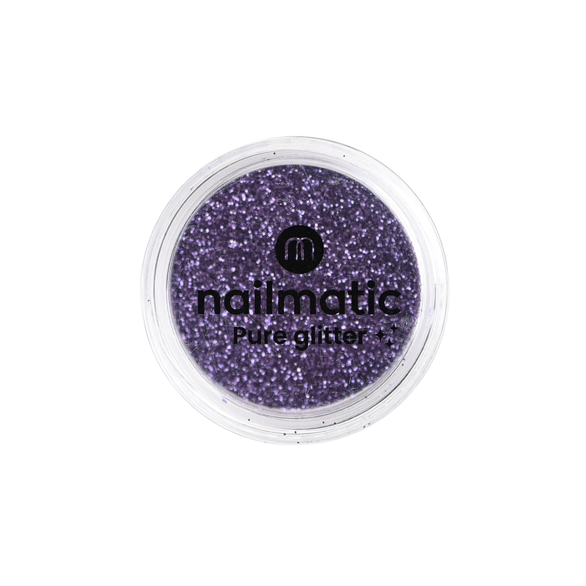 Petites paillettes violettes biodégradables Pure Glitter avec packaging
