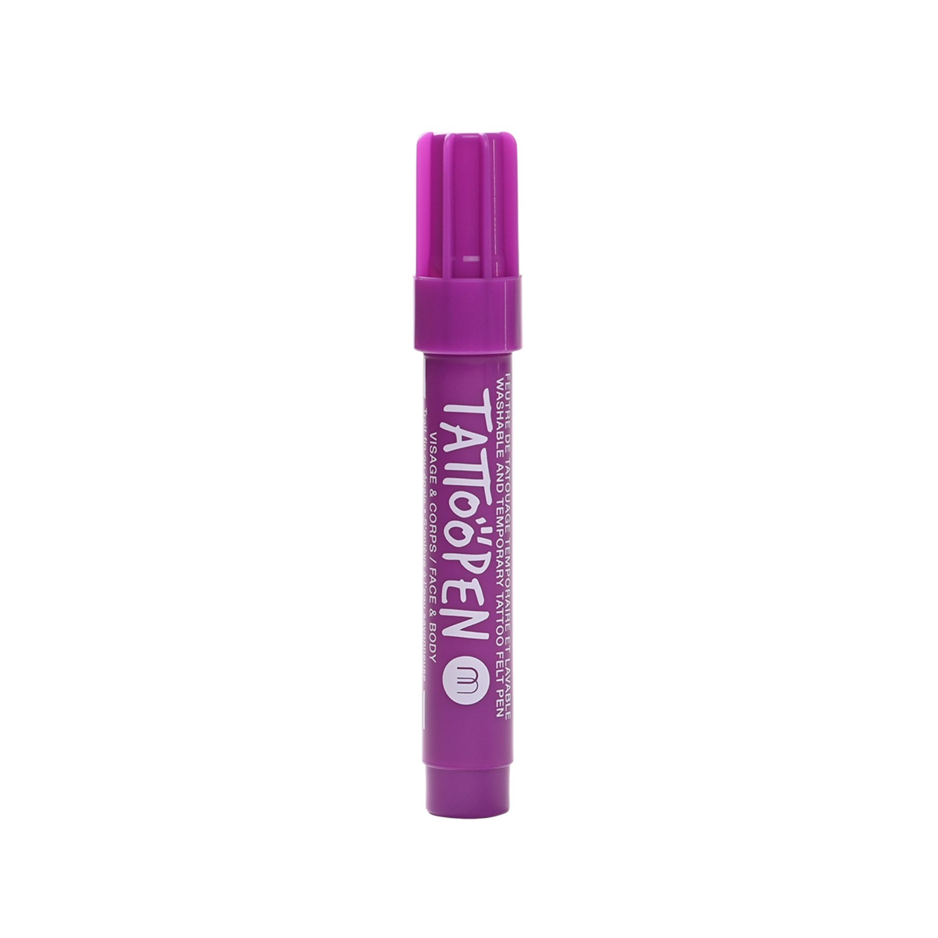 Purple Temporary Tattoo Felt Pen