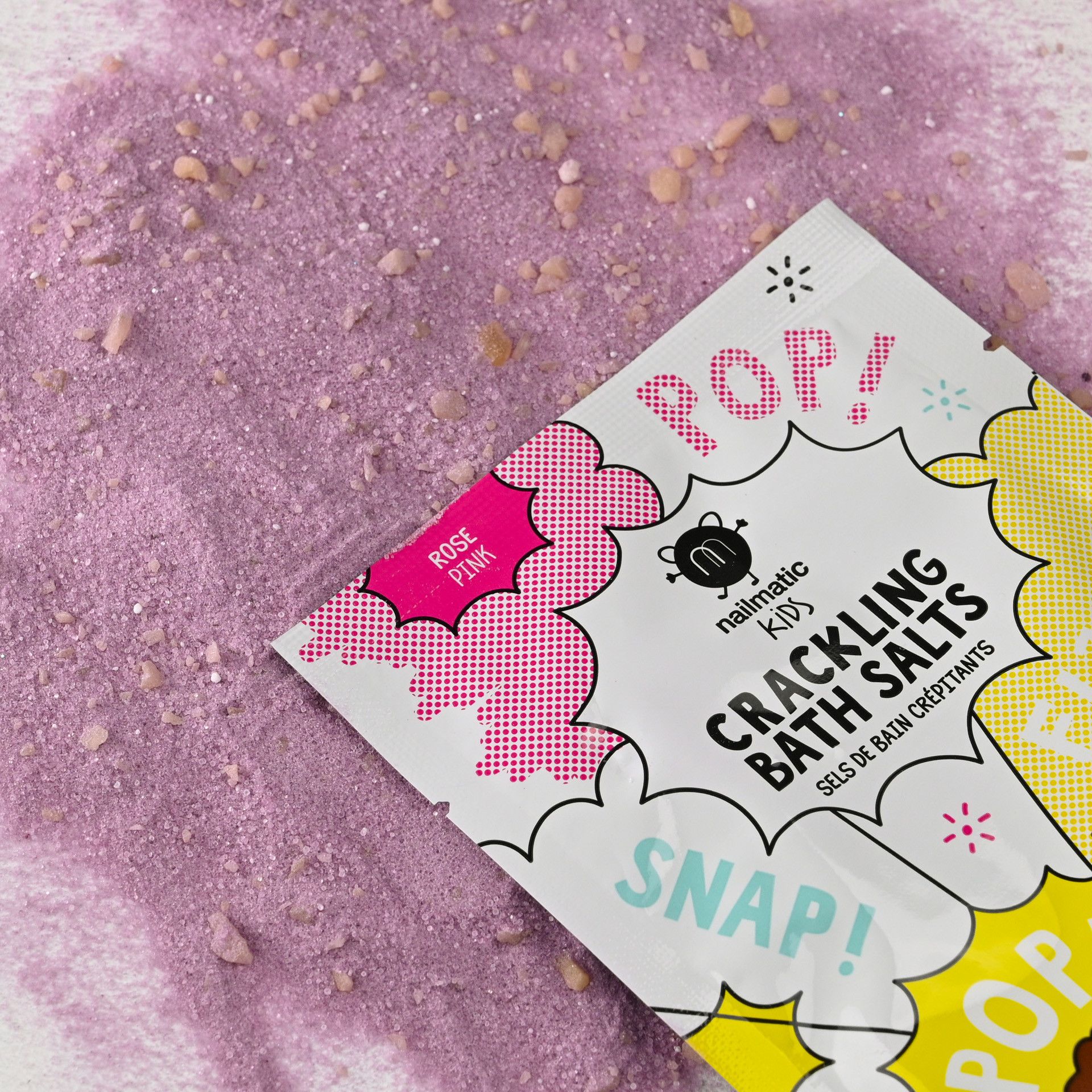 Pink Crackling Bath Salts