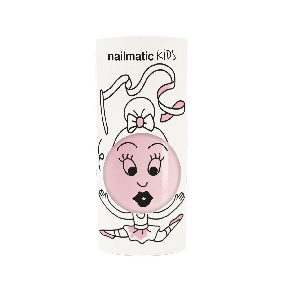 Vernis Enfant Rose Pâle Bella avec packaging nailmatic kids