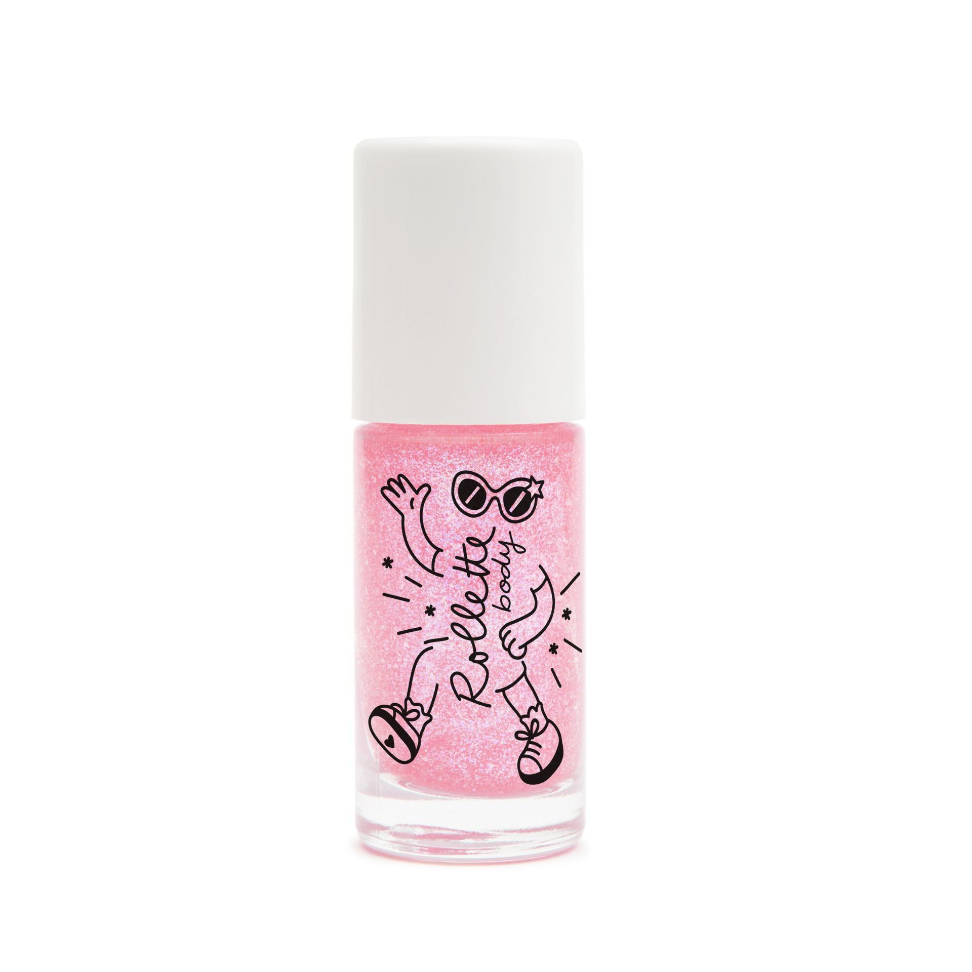 Gel pailleté pour le corps - Body Rollette - Framboise