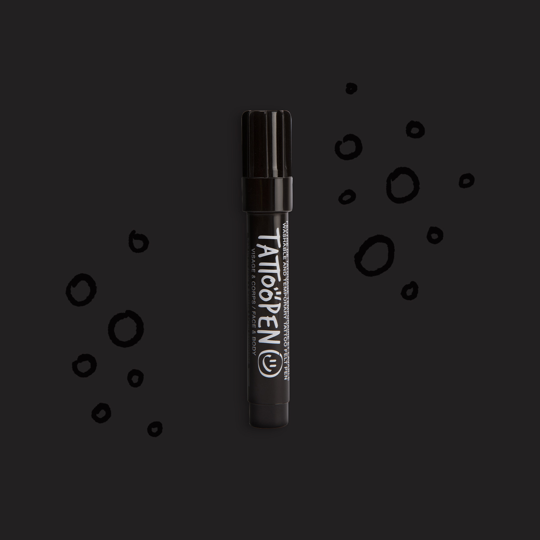 Stylo tatouage enfant noir Tattoopen