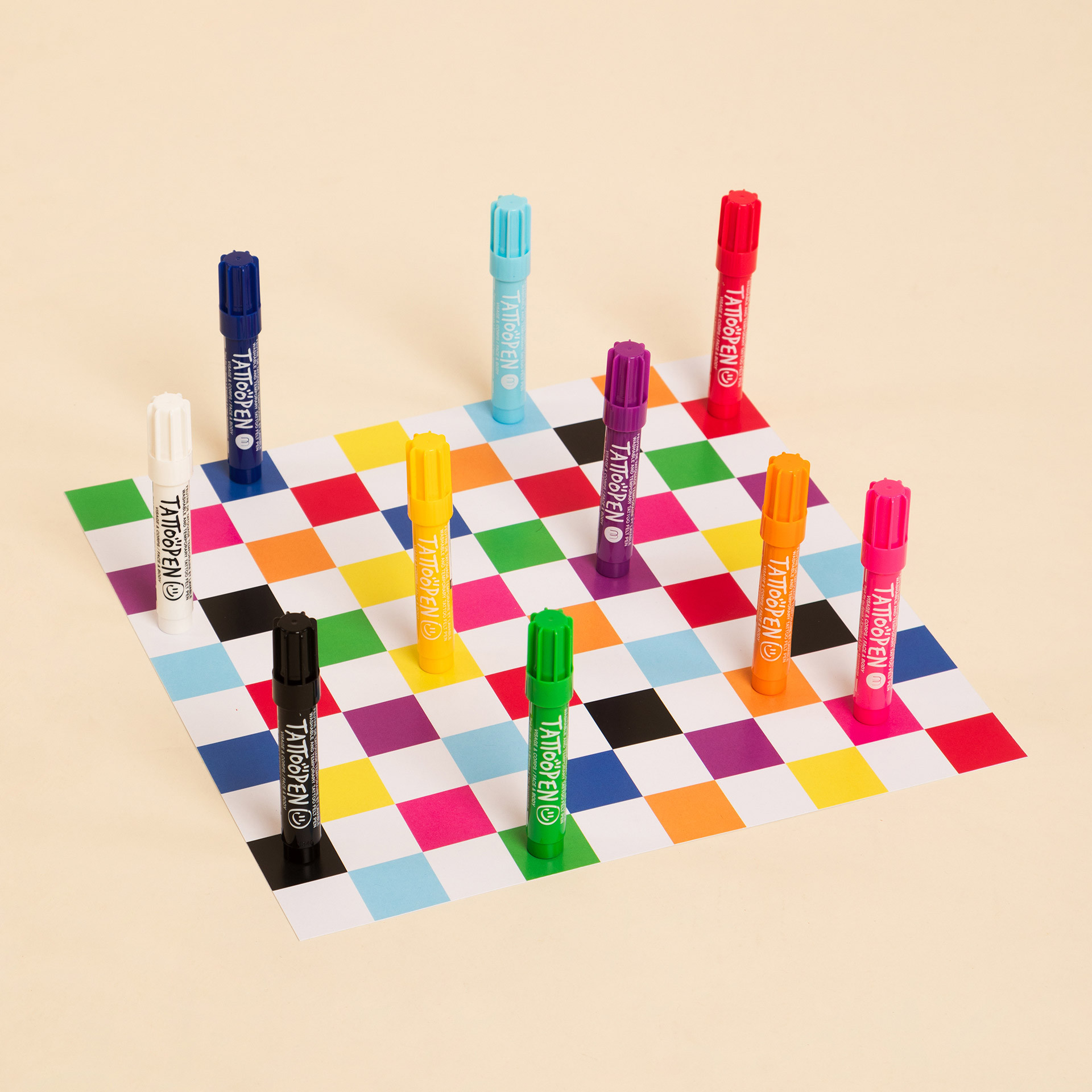 Gamme de Stylos tatouages temporaires Tattoopen