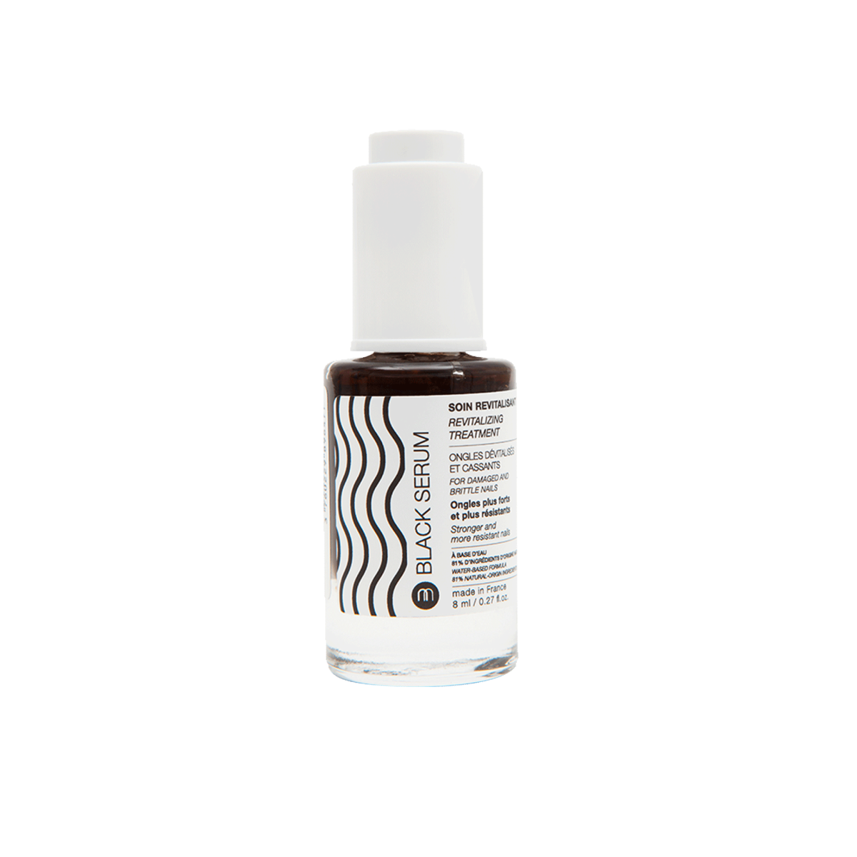 Black Serum Repair Damaged Nails nailmatic