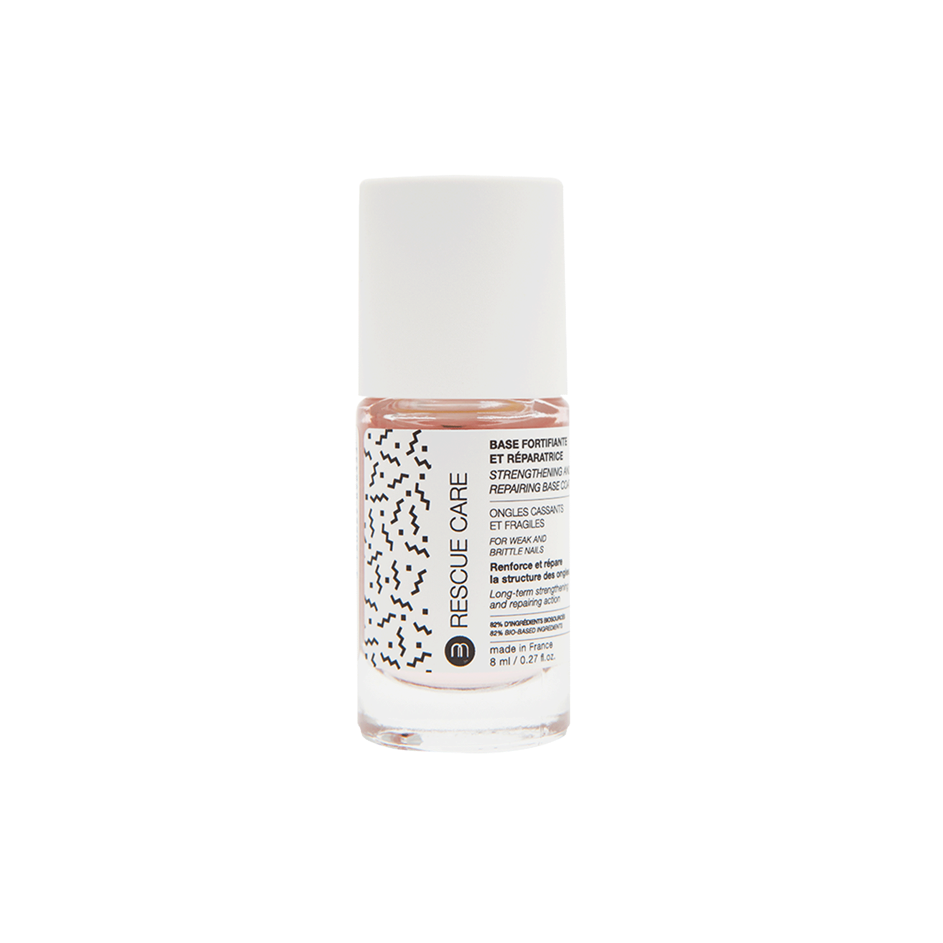 rescue care base fortifiante soin pour les ongles adultes nailmatic