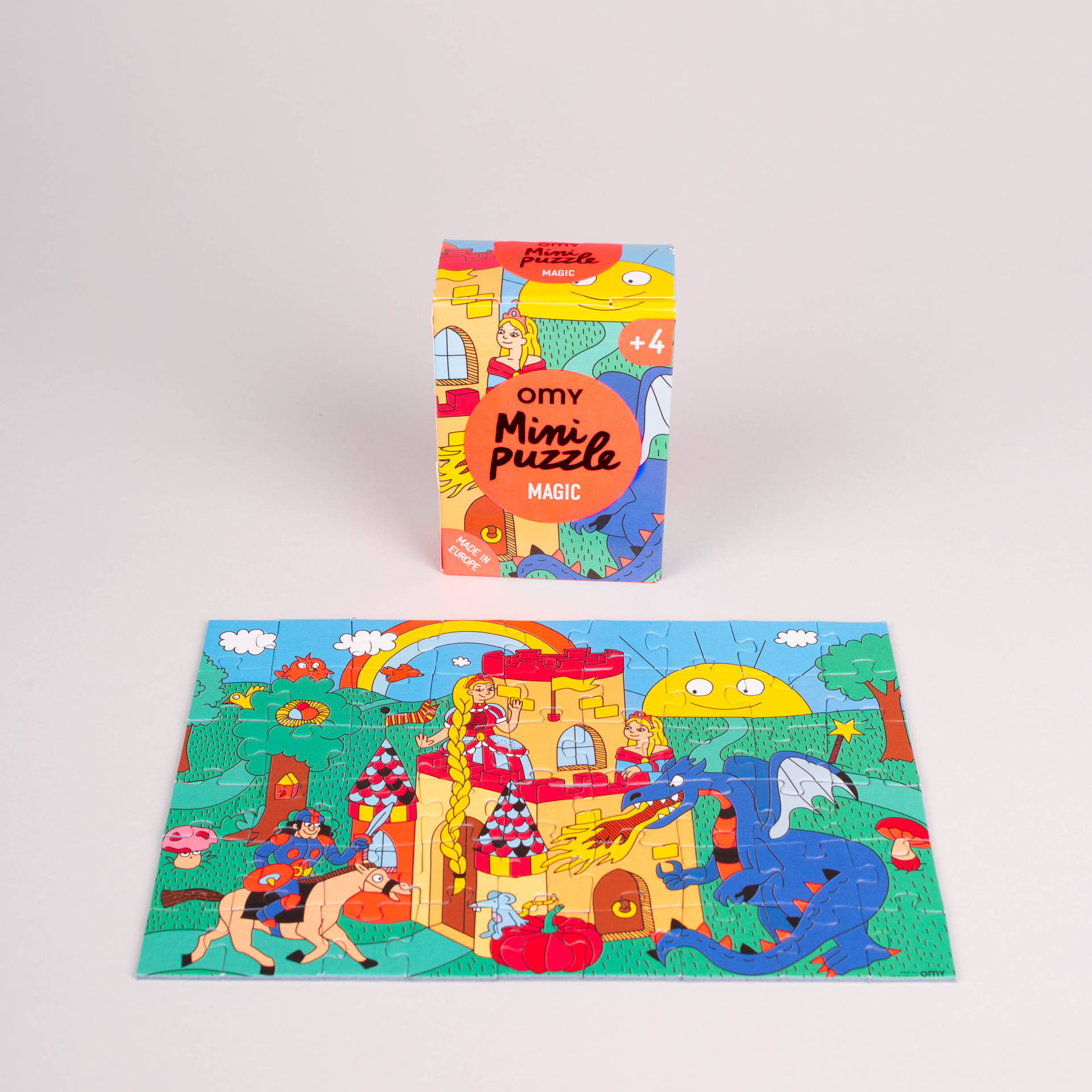 puzzle pour enfant 54 pièces magic OMY x nailmatic kids