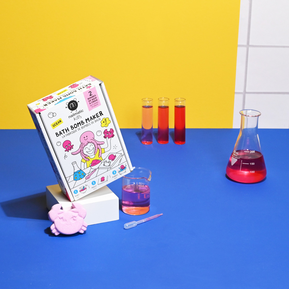 Bath Bomb Maker Ocean For Children 🦀 nailmatic kids