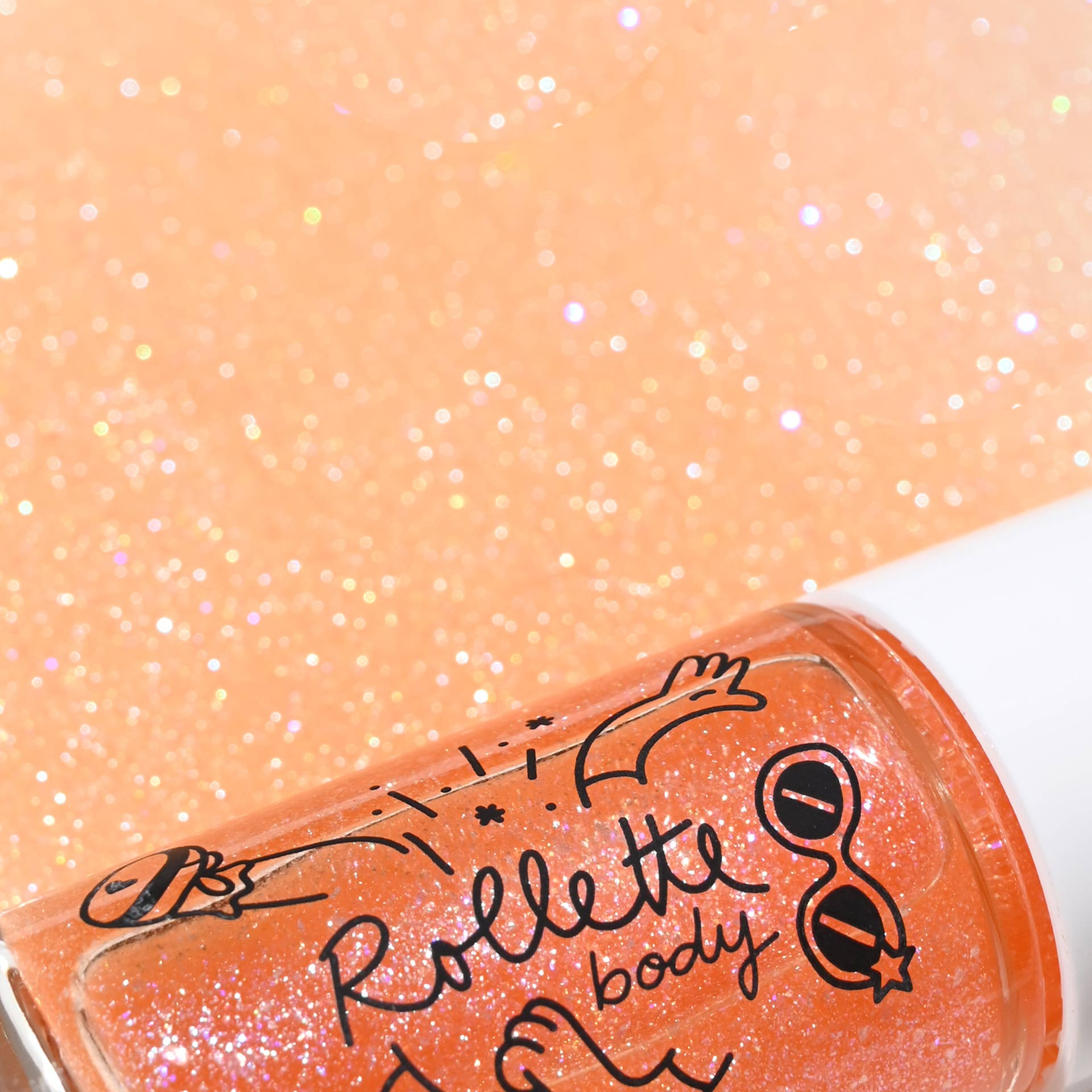 Body Rollette - peach Body Gel