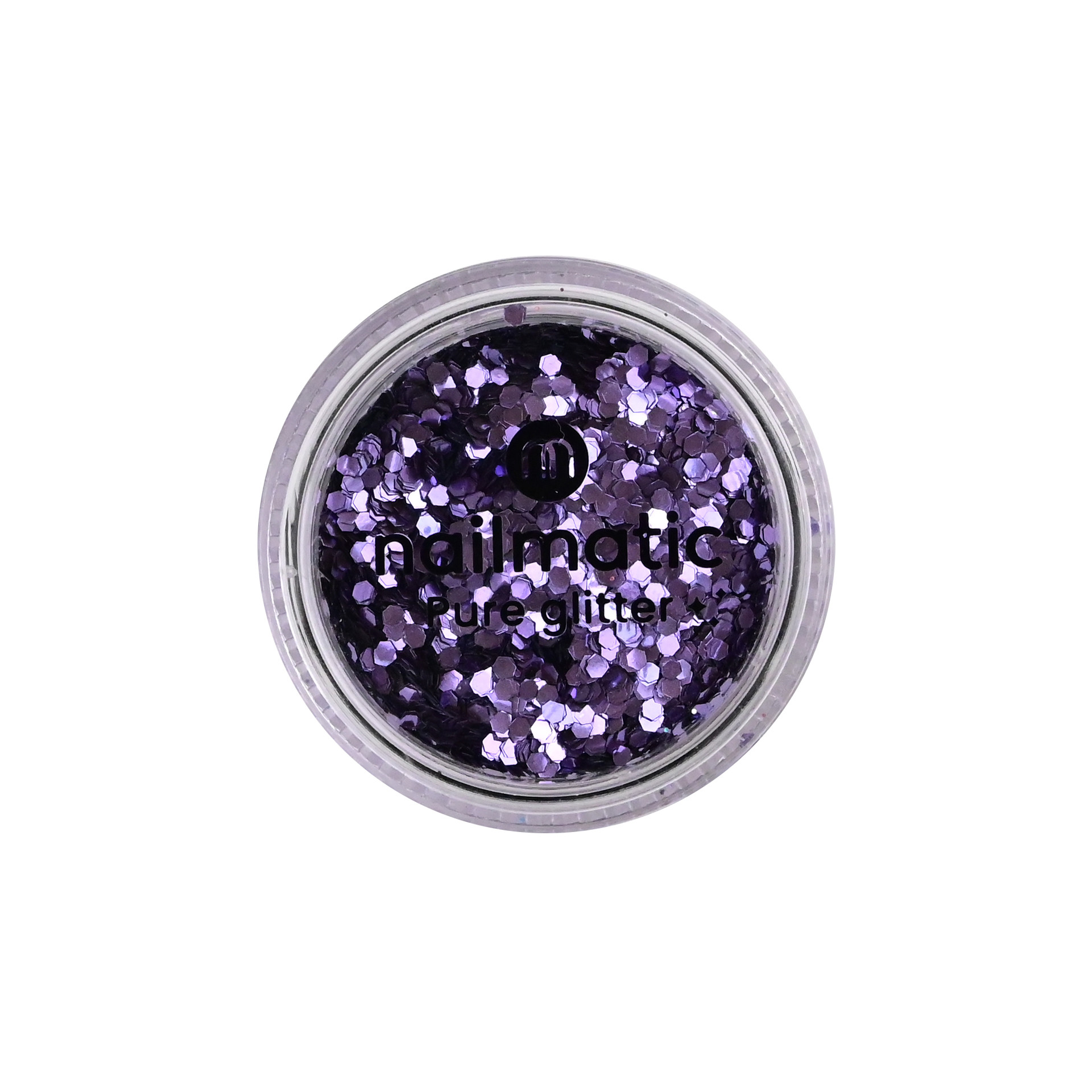 Large Purple biodegradable Glitters Pure Glitter brand packaging