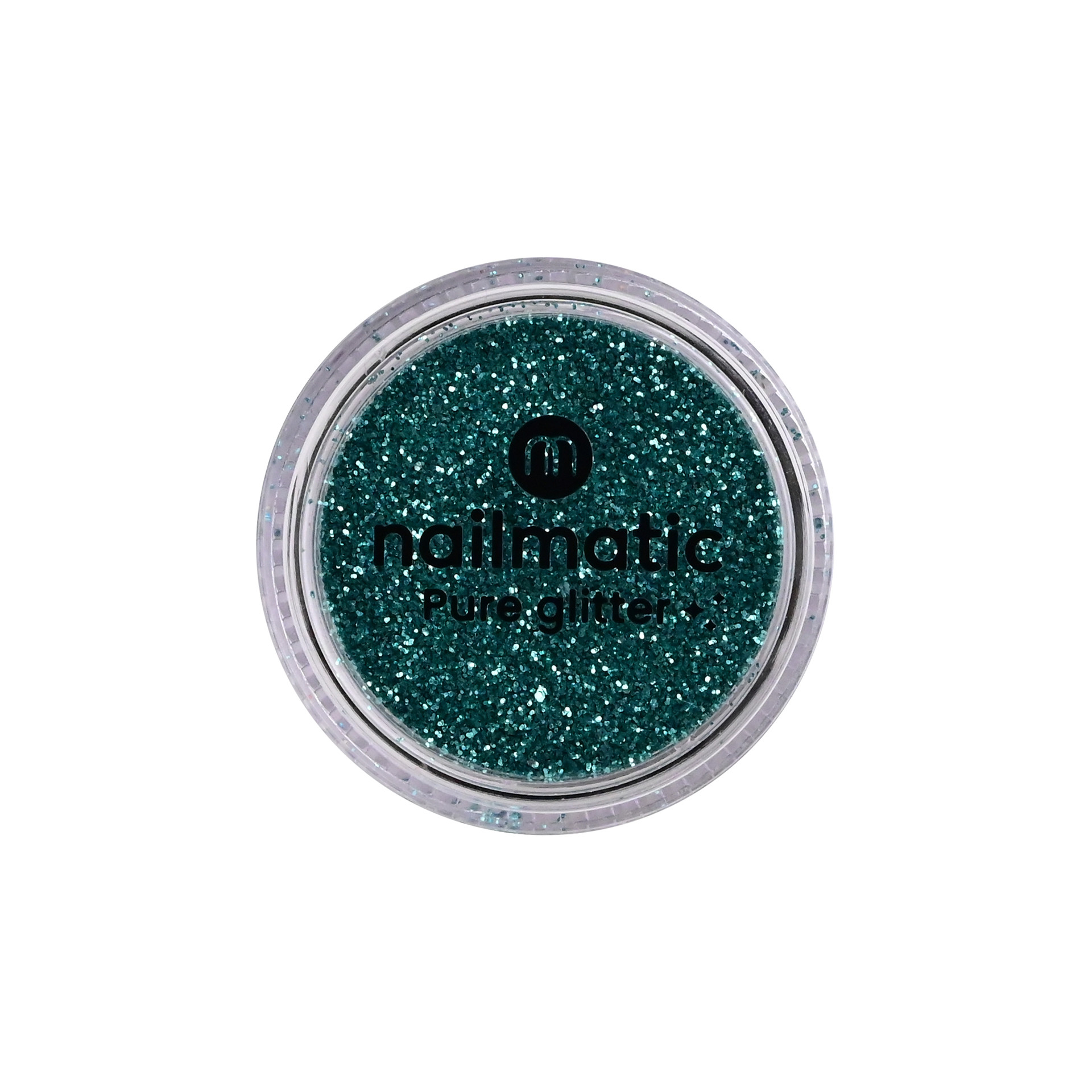 Petites Paillettes Turquoises Pure Glitter packaging logo
