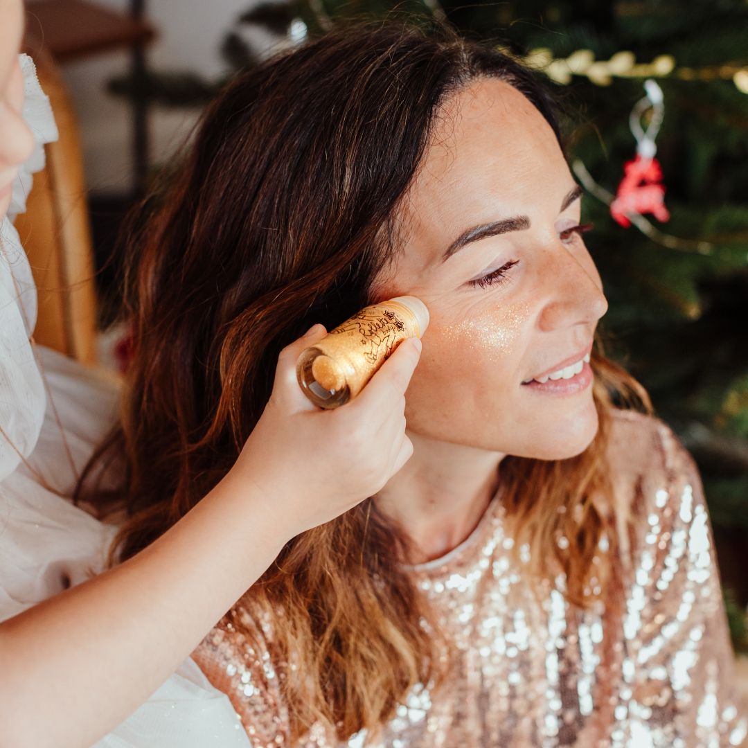 Maquillage de Noël pour petite fille et petit garçon