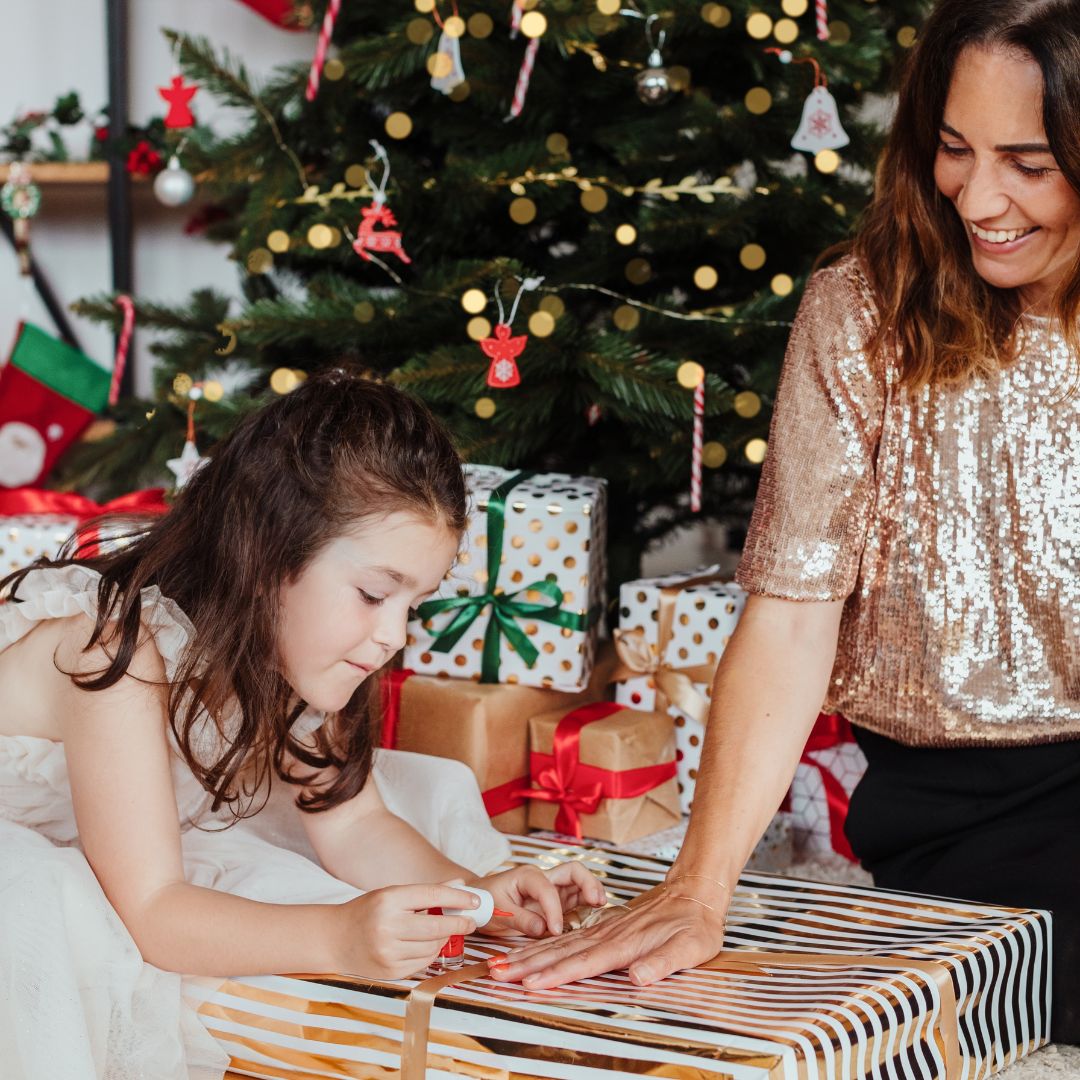 Maquillage de Noël Vernis Enfant