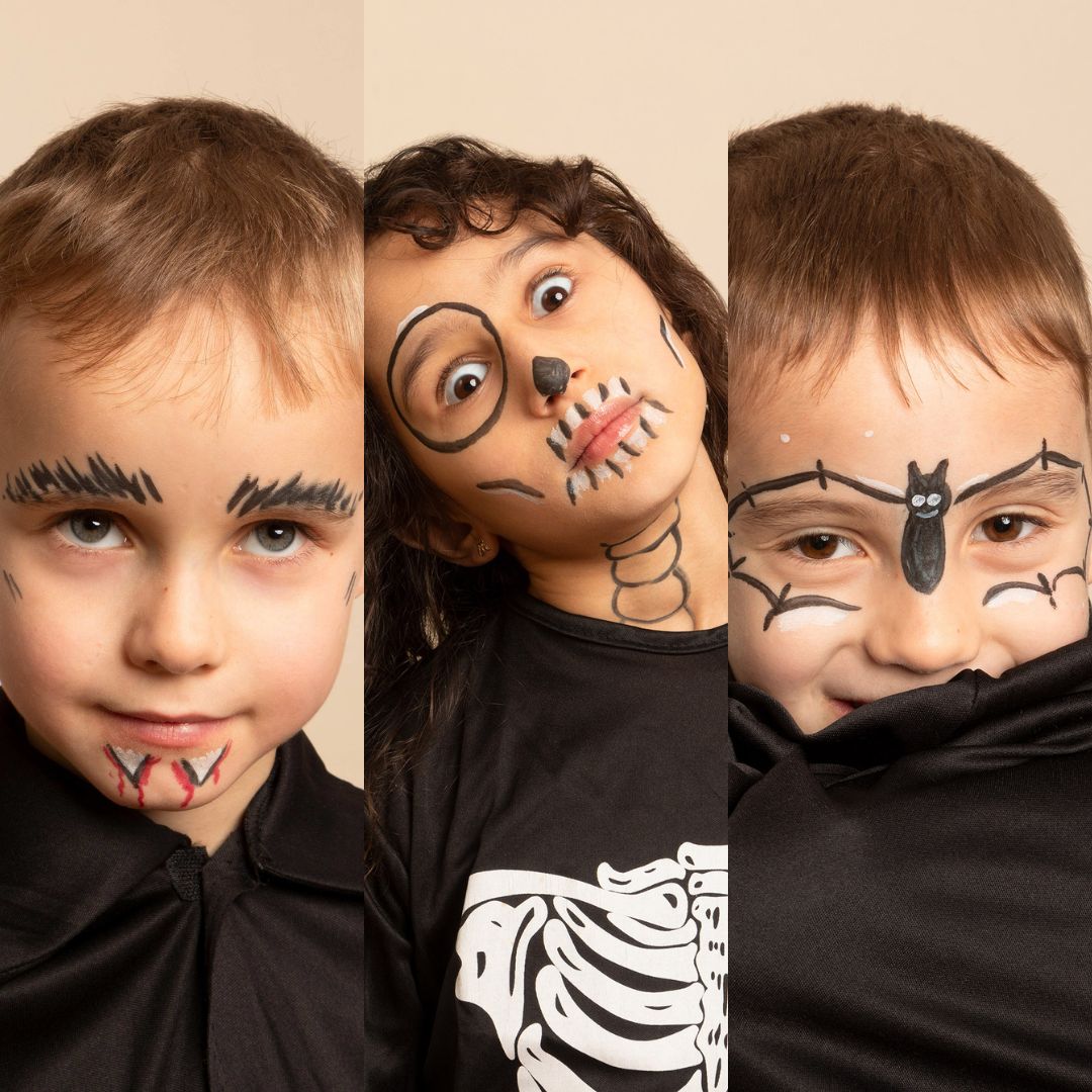 Maquillage enfant Halloween facile à réaliser