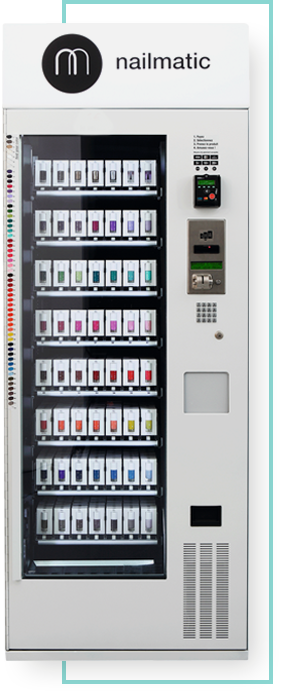 Colour Vending Machines - nailmatic