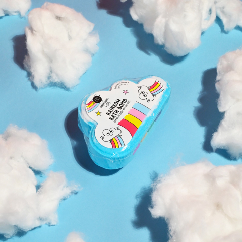 Bombe de bain arc-en-ciel : offrez-lui un nuage de couleurs !